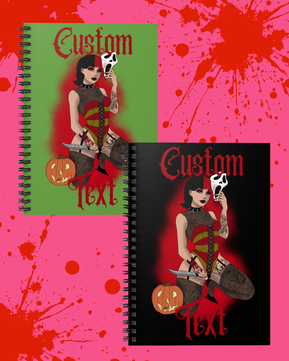 Custom Pinup Art Journal - see yourself as a pinup!